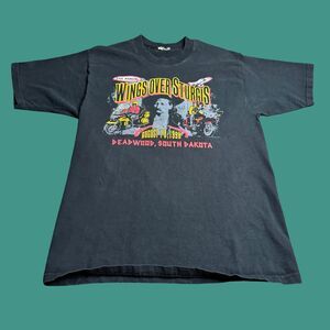1998 Wings Over Sturgis Honda Gold Wing Mens M T Shirt Biker Motorcycle Rally